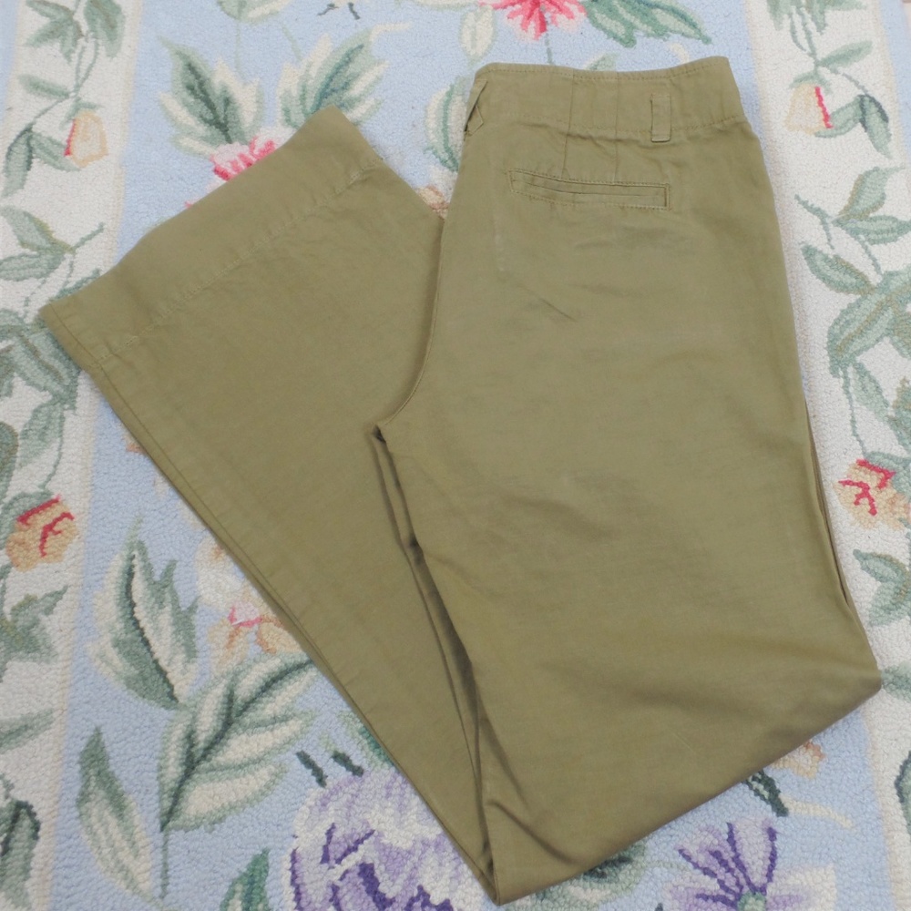 J.Crew City Fit Wide Leg Pants 4